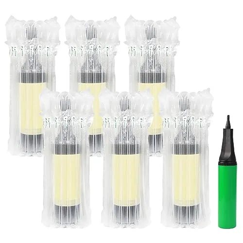 Ortviai Protector de Botella de Vino, Paquete de 30 Bolsas de Botella Reutilizables para Vino con Bomba Gratis, Bolsa de Envoltura de Burbujas, Bolsas de Burbujas para Embalaje y Transporte Seguros