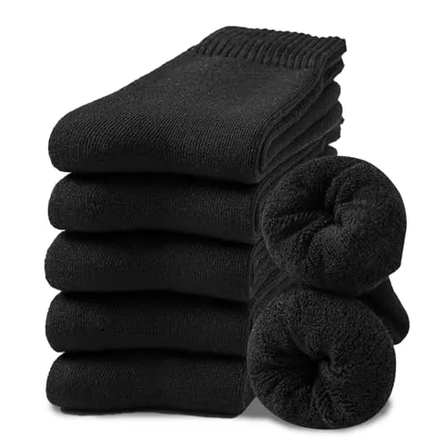 Hocerlu Calcetines Mujer Térmicos 5 Pares Invierno Gruesos Cálidos