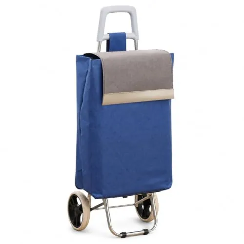 MAGIC SELECT Carrito de la Compra 2 Ruedas Compacto con Bolsillo