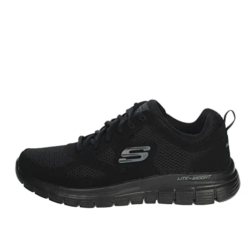 Skechers Burns- Agoura Hombre Scarpe da ginnastica, Black, 43 EU