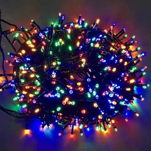 Avoalre Luces Navidad Exterior 300 LED 40M Pilas,Multicolor | Temporizador,8 Modos con Memoria,IP44 Impermeable,Guirnalda Luces con Bateria Decoración para Exterior Interior