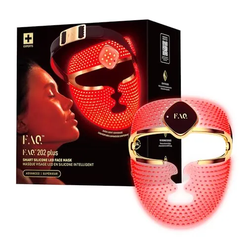 FAQ 202 Plus mascarilla facial LED de 8 colores - Cuidado de la piel