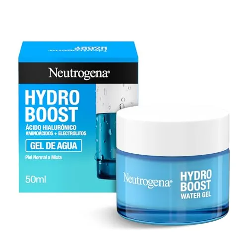Neutrogena Hydro Boost Gel de Agua Crema Hidratante Facial ligera, 50 ml