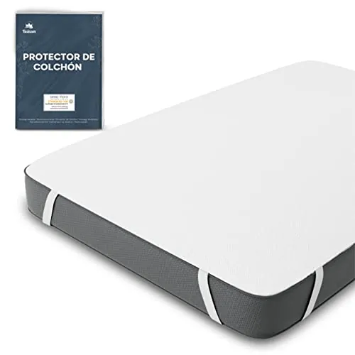 Twinzen - Protector colchon 135x190 - Cubre Colchon Impermeable