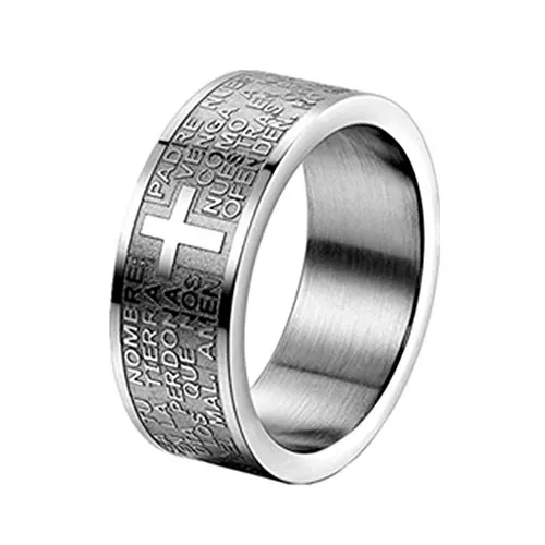 JewelryWe Hombre acero inoxidable