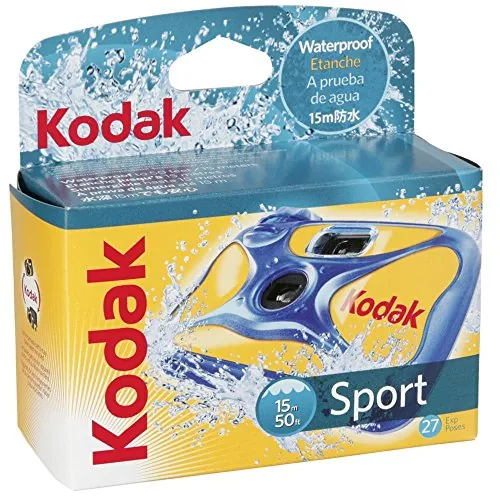 Kodak KOD401011 - Cámara de un Solo Uso, Multicolor