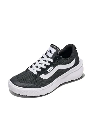 Vans Tenis Range BRZ para Mujer, Negro y Blanco, 39 EU