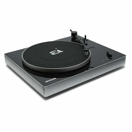 Aiwa APX-680BT Tocadiscos Bluetooth Negro