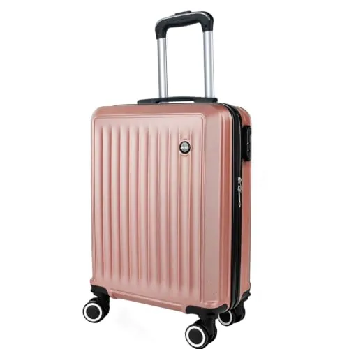 Lirixia Maleta de Cabina 55x40x20cm, Trolley de Cabina Rígido Resistente