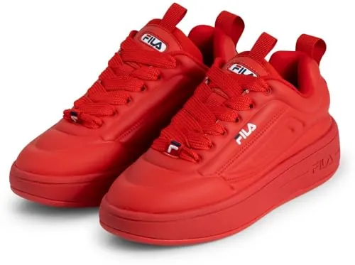 Fila Zapatillas Deportivas para Mujer, Color Rojo, Talla 38 EU, Fila Rojo, 38 EU