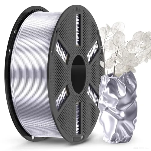JAYO Color Plata PLA Silk Filamento 1.75mm 1.1kg