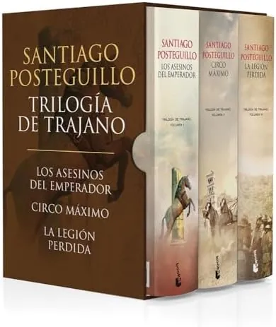 Estuche Trilogía de Trajano: 7 (Novela histórica)