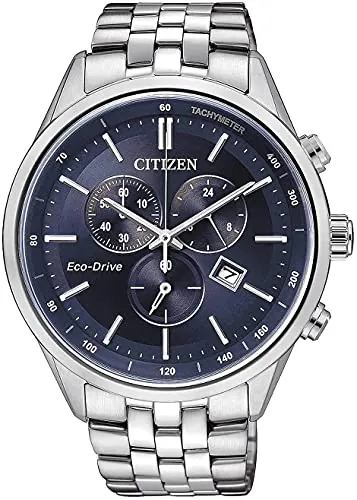Citizen Reloj Cronógrafo para Hombres de Eco-Drive con Correa en Acero Inoxidable