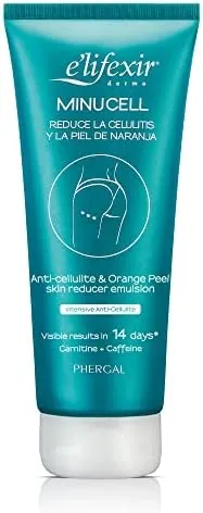 Elifexir Minucell - Crema Anticelulítica | Tensa y Remodela el Contorno Corporal | Reduce Celulitis y Piel de Naranja | Hidratante + Reafirmante. 200ml