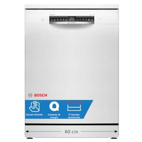 Bosch, Lavavajillas, Serie 4, 14 Servicios, 3 Bandeja, blanco, SMS4EMW06E
