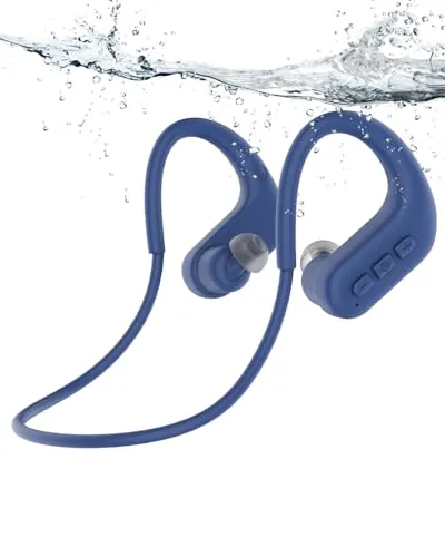 SANOTO Auriculares Natacion, In Ear Auriculare Bluetooth 5.4, IPX8 Auriculares para Nadar, 8G MP3 Acuaticos para Natacion, Auriculare Inalambricos Deportivos para Nadar, Correr y Surfear