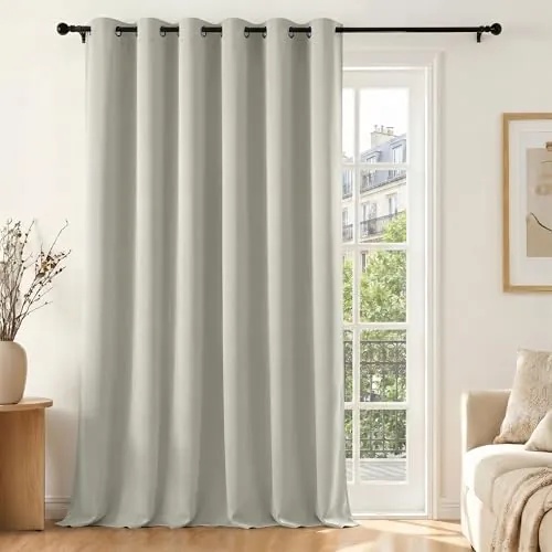 Deconovo Cortina Opaca Térmica para Dormitorio, 1 Pieza, 200x260 cm
