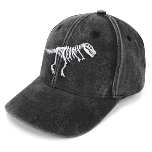 QKURT Gorra de Béisbol para Niños, Gorra de Algodón, Gorra Deportiva de Verano, Gorra Protectora Solar con Cierre Ajustable, para Deportes al Aire Libre en la Playa para Niños de 3 a 8 Años