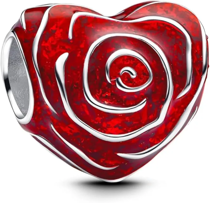 PANDORA Charm Moments 793673C01 Corazón rosa