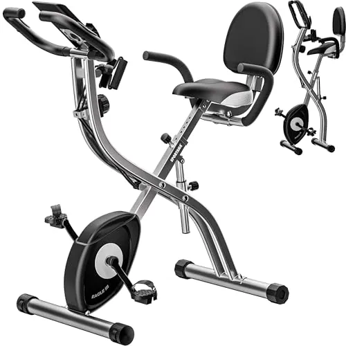 SPORTANA Bicicleta Estática para Casa 3en1 Plegable EAGLE 3