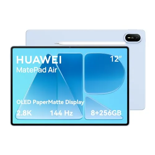 HUAWEI MatePad Air Tablet 12" OLED PaperMatte, 8+256GB, con M-Pencil Pro