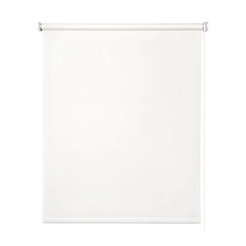 STORESBASIC Estor Enrollable Translúcido Poliéster Blanco 200x250 (Ancho x Alto)
