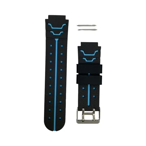 Fcnjsao Correa de reloj para niños, correa de reloj para niños, 16 mm de ancho, reloj de pulsera para niños, correa de goma, regalo para niños y niñas