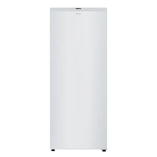 Candy Up Freezer 300 CNUQ2L513EW, Congelador Vertical, Ancho 55CM, 169L, 4 Cajones, Control Mecánico de la Temperatura, Patas Ajustables, Iluminación interna por LED, Tirador Exterior, 37DB, Blanco