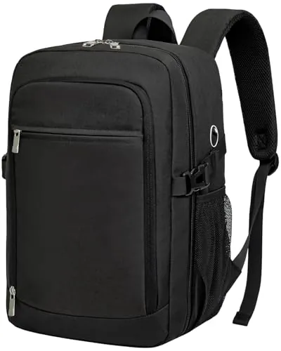 RuoSien Mochila 40x30x20 para Ryanair Vueling con Bolsillo Antirrobo