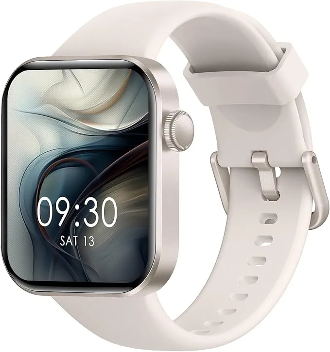 Reloj Inteligente Mujer Hombre, 1.85" Smartwatch con Llamadas Bluetooth, 140+ Modos Deportivos Smart Watch con SpO2/Pulsómetro/Monitor de Sueño/Podómetro, Impermeable IP68 Smart Watch Para Android iOS