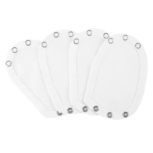 Aolso Prolongador Body Bebé, 4pcs Extensor Body Bebe Extensores Mono Para Bebé,Algodón Extensor de Ropa de Bebé para Botones,Extensor De Chaleco,Extensor De Entrepierna De Mono De Utilidad-color