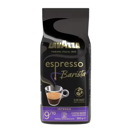 Lavazza, Espresso Barista Intenso, Café en Grano Natural, 500 g
