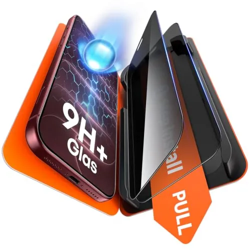 TAURI Protector Pantalla para iPhone 18 Pro Max [Instalación en 1 Paso]