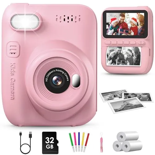 GREENKINDER Camara Fotos Infantil Instantanea para Niños 3 a 12 Años