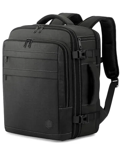 VANKEV Mochila Viaje Cabina Avion Extensible para Vueling Ryanair easyJet