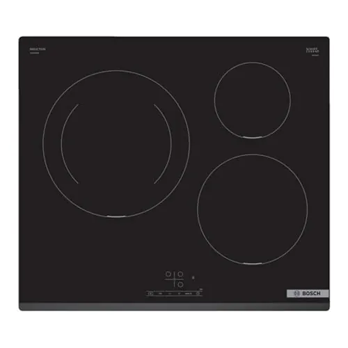 Bosch, Placa de inducción, 60 cm, Función Sprint, negro, PUJ631BB5E | Cocina más rápido y seguro, hierve el agua en tiempo récord.