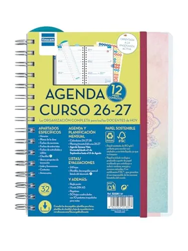 Finocam Docente Magistral Agenda 2026 2027 Mandala · Español