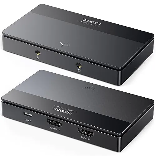 UGREEN Capturadora Vídeo HDMI USB C 1080P 60FPS Streaming 4K 60Hz en Bucle