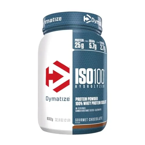 Dymatize ISO 100 Hydrolyzed Gourmet Chocolate 932g