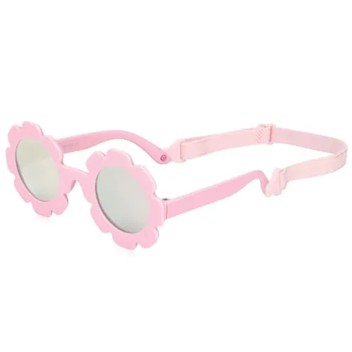 Hifot Gafas de sol Polarizadas para Bebé, Protección Contra Rayos UVA Gafas de Sol para niños de 0 a 2años