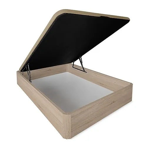 DUÉRMETE Online Canapé Abatible Extra Reforzado Gran Capacidad con Tapa Transpirable, Esquinas Redondeadas, Cambria, 135 x 190 cm