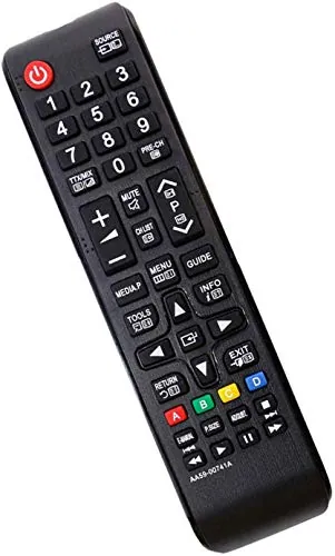 para Mando TV Samsung AA59-00741A sin Necesidad de programación Mando a Distancia Samsung para Mando Samsung Smart TV Original HDTV LED Plasma LCD LED Smart TV