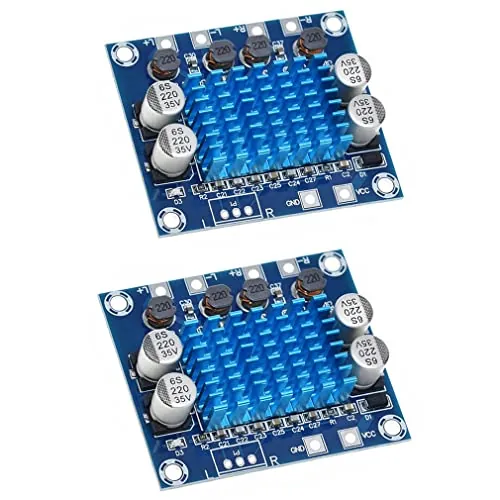 Hailege 2pcs TPA3110 Placa de Amplificador de Audio estéreo Digital 30W + 30W AMP Board 2.0 Channel Amper Board DC 8-26V 3A XH-A232