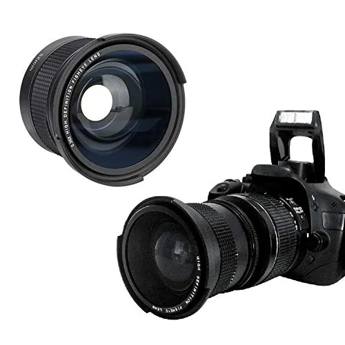 Lente Ojo de de 52 mm, Lente de cámara Gran Angular Universal 0.35X con Tapas para para para para/para para Pentax SLR y cámaras Digitales