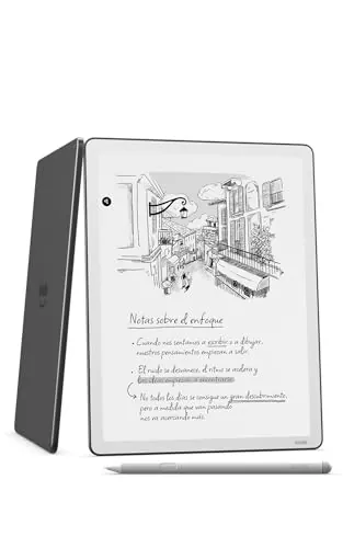 Amazon Kindle Scribe (última generación): más fino, ligero y rápido, con pantalla similar al papel de 11" y luz frontal; escribe en cuadernos, documentos y libros (64 GB)