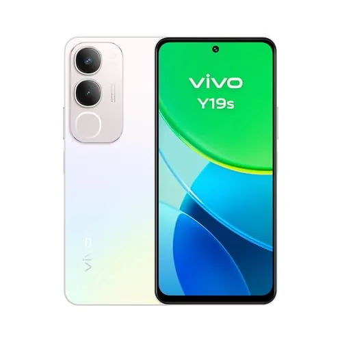 vivo Y19s, Smartphone 8+8GB RAM Extendida, 256GB ROM, Cámara Principal de 50 MP, Luz dinámica, Pantalla superbrillante 6,68”, Batería de 5150 mAh, FlashCharge 44W, IP64,Dual SIM, Móvil Android, Plata