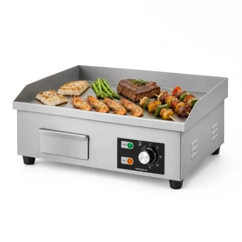 MAGIC SELECT Plancha Eléctrica de Cocina Profesional 55x35cm