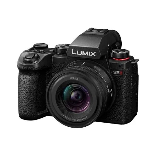 Panasonic LUMIX S5II Cámara Full Frame sin Espejo con Objetivo 18-40mm