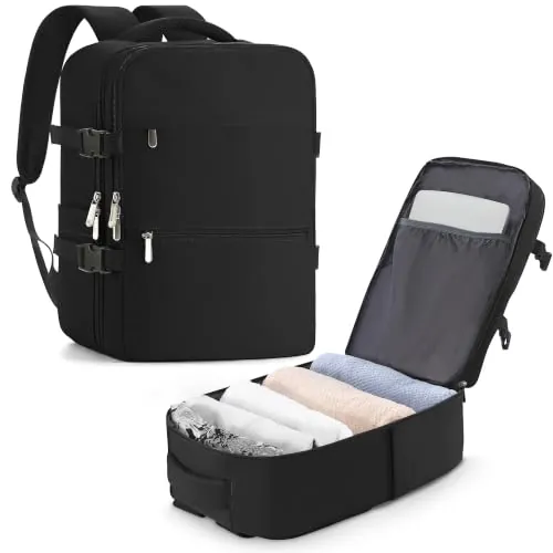 xlodea Mochila Viaje Cabina Avion 45x36x20 para Easyjet | Mochila Cabina Mochila de Viaje Bolsa de Cabina Equipaje de Mano Cabin Bag