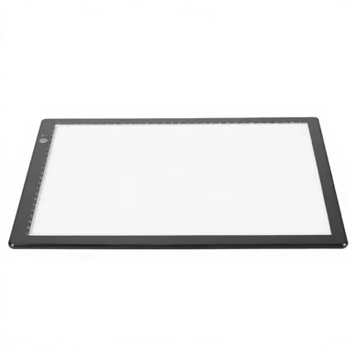 Caja de Luz con Visor de Diapositivas para Escaneo de Negativos de Diapositivas y Películas, Escáner de Almohadilla óptica Ultrafino con 3 Niveles de Brillo, Alimentación por